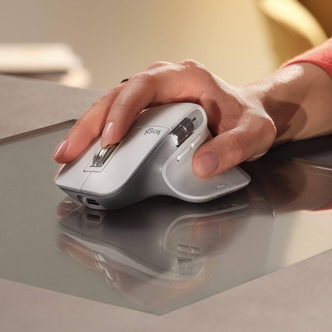 Logitech MX Master 3S Wireless Performance Mouse (White) : Amazon